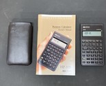Vintage 1987 HP 10B Business Financial Calculator Hewlett Packard W/manu... - $44.11