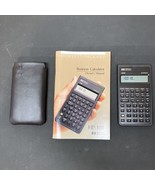 Vintage 1987 HP 10B Business Financial Calculator Hewlett Packard W/manu... - £34.65 GBP