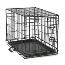 Dog Training Crate For Dogs Foldable Wire Security Cage Large 42&quot;L x 28&quot;W x 31&quot;H - £146.38 GBP