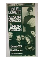 2 Lyle Lovett Poster Concert  - €61,40 EUR