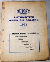 1971 American Motors Corp. Exterior / Interior Color Chips 667 - €7,47 EUR