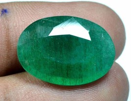 100% Naturel Vert Émeraude Colombien Ample Pierre Précieuse Pierre 2.50 Carat - £47.99 GBP