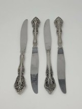 Oneida Pembrooke Renoir Set of 4 Dinner Knives Stainless Flatware Replacement - £8.29 GBP