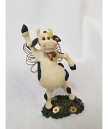 Boyds Bears and Friends Holy Cow DISCO 1st Edition #645 Bobble Cow Angel... - $24.99