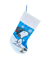 Peanuts - Snoopy &amp; Woodstock Snow Scene 19&quot; Stocking by Kurt Adler Inc. - $16.78