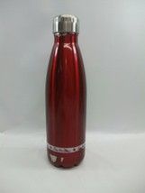 Tim Horton&#39;s Red Metal Drink Bottle 10&quot; x 2.75&quot; - £12.38 GBP