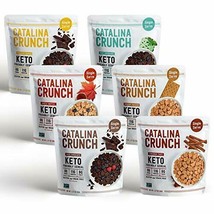 Catalina Crunch Keto Cereal Single Serve Pouches (1.27oz/pouch) 6 Flavors - $39.04