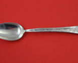 Lap Over Edge Acid Etched By Tiffany Sterling Teaspoon w/ fern  6&quot; - £162.82 GBP