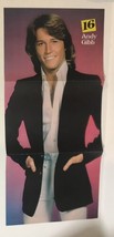 Andy Gibb Bay City Rollers Magazine Fold Out Poster Pinup Picture 3 Pinup Size - $11.87