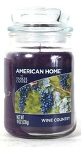 1 Count American Home By Yankee Candle 19 Oz Wine Country 1 Wick Scented Candle - £24.12 GBP