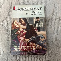 Agreement to Love Romance Paperback Book by Joseph Heron from Newsstand 1960 - £9.58 GBP