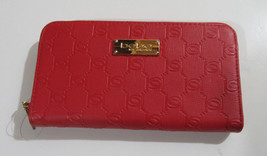 bebe Alana Zip Around Wallet Red - $19.99