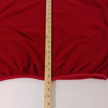 Old Varsity Brand Alabama Crimson Tide Men's Full Zip Red Fleece Sweater Size L image 15