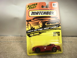 Matchbox #10 Viper RT/10 New On CARD- L37 - $3.70