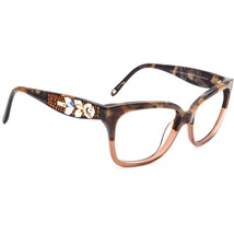 Jimmy Crystal Sunglasses Frame Only JCS120 Brown with Rhinestones Square 55 mm - £133.71 GBP
