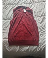 Izod Men&#39;s Vest Top Red Size Small - $470.24 MXN