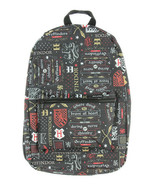 Harry Potter Gryffindor Backpack Bioworld Full Size Licensed Black - $49.00