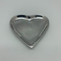 Unbranded  Valentine Heart Shaped Trinket Dish Decorative Metal - $12.86