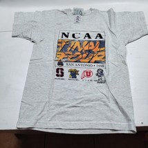 Vintage 90&#39;s 1998 NCAA Final Four Gray T Shirt Tee Youth 14/16 Kentucky Stanford - £12.65 GBP