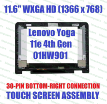 Lenovo Thinkpad Yoga 11E Chromebook Gen 4 11.6&quot; Hd Ips Led Lcd Assembly 01HW906 - £115.53 GBP