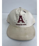 VTG Alabama Crimson Tide Roman hat Elephant snapback white - £35.13 GBP