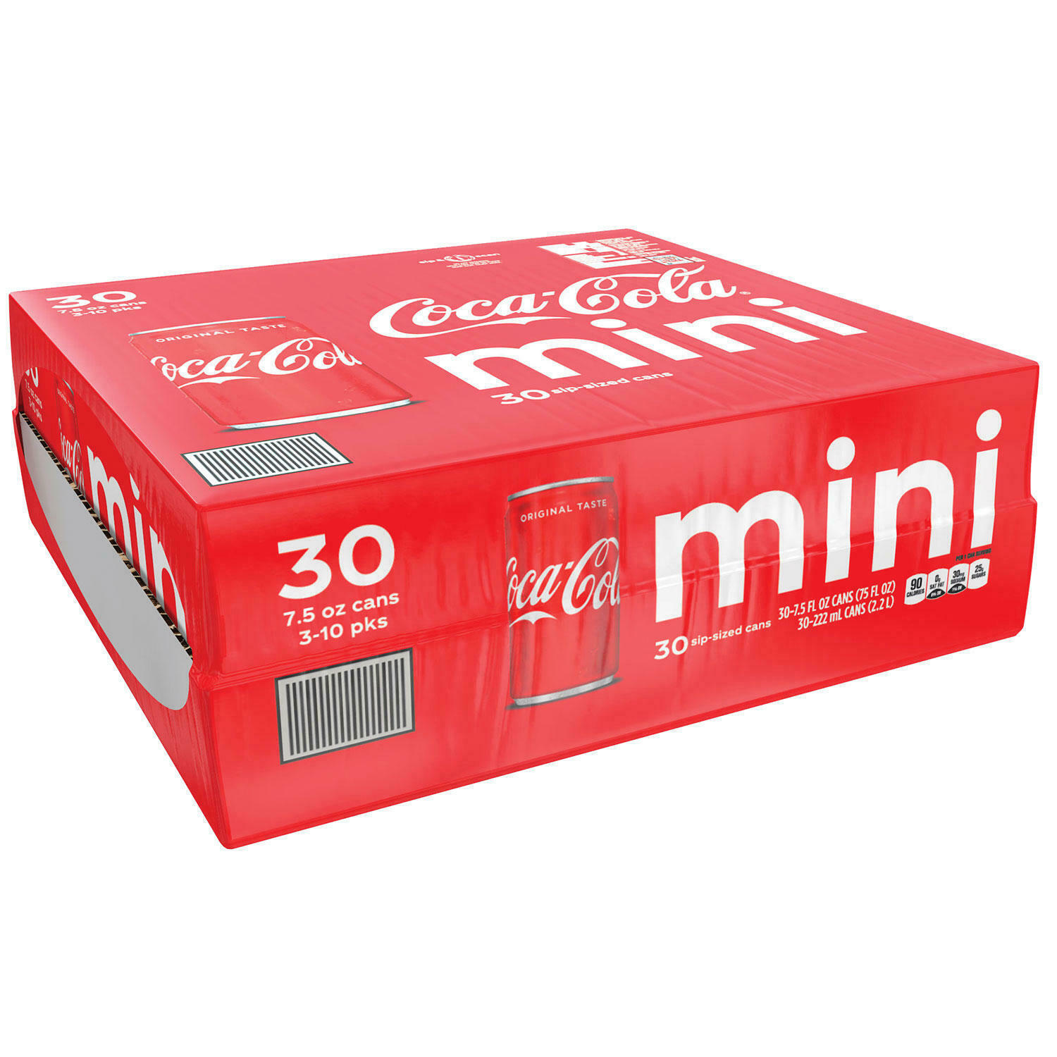 Primary image for 30 pks) (7.5oz /pack Coca-Cola Mini Cans
