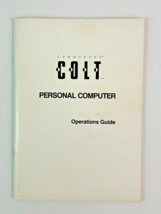 Vintage Commodore Colt Personal Computer Operations Guide 1987 - RARE !!! - $98.01