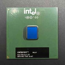 Intel Pentium Celeron SL46T 566mhz 128 66 1.5V CPU Socket 370 CPU - £8.17 GBP