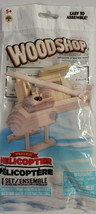 Woodshop Helicopter. Easy to Assemble Set. Brand New Sealed Package - £4.66 GBP