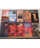 VHS Lot 10 Christian Ministry DAY OF DISCOVERY First Word T.D. JAKES etc... - £45.90 GBP