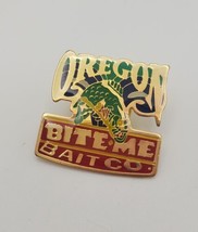 Oregon &quot;Bite Me Bait Co.&quot; Souvenir Collectible Lapel Hat Pin - $19.60