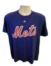Mlb New York Mets Baseball David Wright #5 Adult Large Blue TShirt - £14.56 GBP
