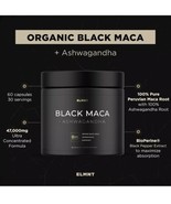 ELMNT 40,000mg  40x Strength Organic Black Maca Root with Ashwagandha - ... - $27.71