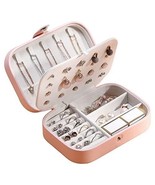 Custodia portaoggetti portatile con cerniera in pelle poliuretano con... - $31.00 CAD