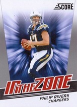 Philip Rivers 2011 Score In The Zone # 24 - £1.23 GBP