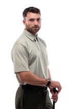 American Fit Jacquard Polos Smith Golf for Men Made in Peru. (US, Alpha,... - $35.89