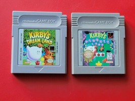 Game Boy Kirby&#39;s Dream Land Pinball Land Nintendo GB Original Lot 2 Kirby Games - £44.10 GBP