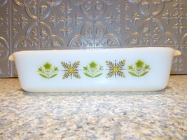 Anchor Hocking Fire King Meadow Green 8&quot; Cake Pan #435 - $17.98