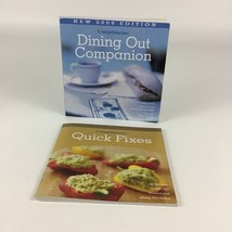 Weight Watchers Diet Recipe Cookbook Quick Fixes Dining Out Restaurant C... - $24.70