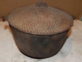 Cast Iron Round Bottom Kettle &amp; Lid 8”x 6” Dutch Oven Cooking Utensils 288W - $205.34 CAD