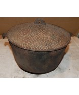 Cast Iron Round Bottom Kettle &amp; Lid 8”x 6” Dutch Oven Cooking Utensils 288W - $205.78 CAD