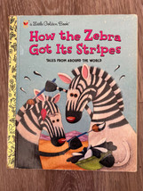 Little Golden Book - How The Zebra Got Its Stripes 2002 Great Condition - £3.51 GBP