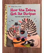 Little Golden Book - How The Zebra Got Its Stripes 2002 Great Condition - £3.49 GBP
