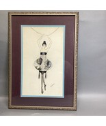 Ballerina Painting In Frame - 19.5x13.5” - $363.02 MXN
