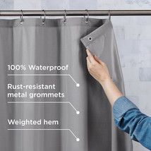 Better Homes Gardens Ultimate Shield 100% Waterproof Fabric Shower Curta... - $16.99