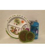 Camelbak Water Bottle Kids 14 Oz + Snack Bowl &amp; Plate For Toddler - $168.13 MXN