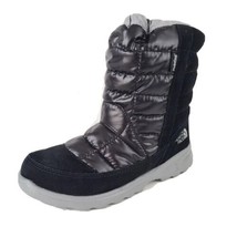 The North Face CXY3WL4 Winter Camp Black Boots Waterproof Size Boys 3 =4.5 Women - £49.56 GBP