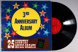 Country Music Greats: Third Anniversary Album (1968) Vinyl LP • Patsy Cline - $9.61