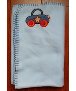 CAR Automobile Baby Blanket Baby Connections 30 x 40&quot; Blue Fleece Securi... - $18.57