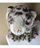 LEOPARD K &amp; M Plush Stuffed Leopard  Animal 2005&quot; Toy Jungle Cat Yellow ... - $372.18 MXN